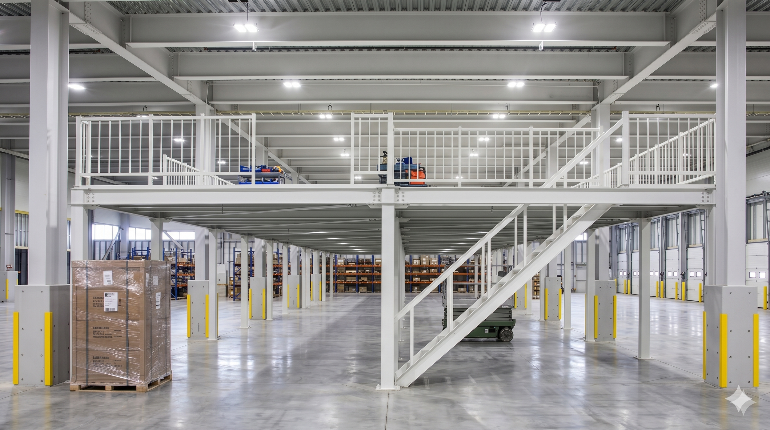 Plataformas metálicas industriales y entrepisos de alta carga - AURI Contracting